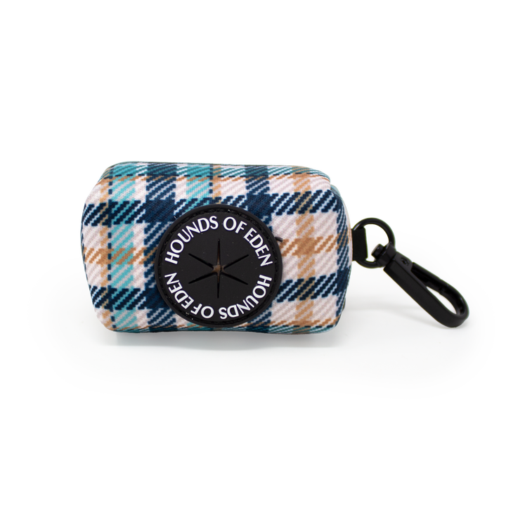 Soporte para bolsa de excrementos de diseño inteligente verde azulado