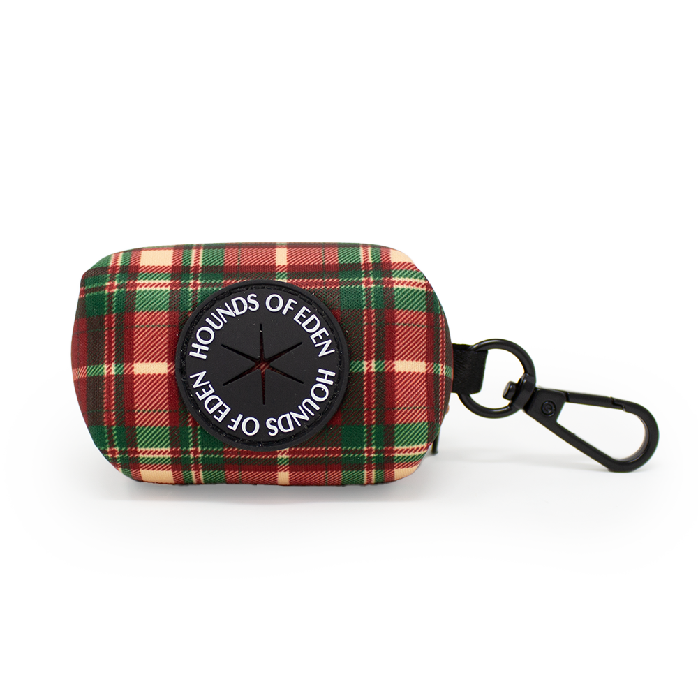 Tartan Me Up - Arnés para perros con diseño de tartán rojo y crema