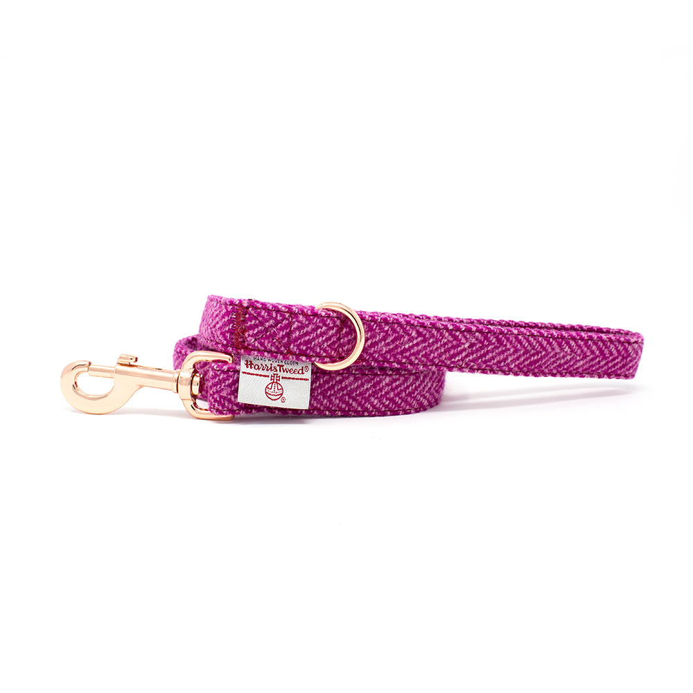 'Bella' Harris Tweed Dog Lead