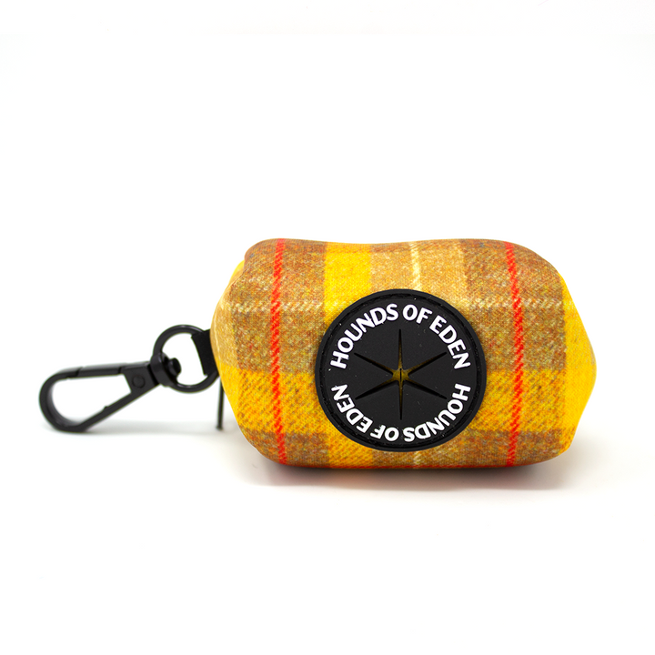 'Honey' - Yellow Check Dog Harness