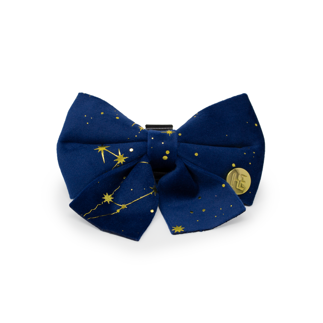 Sapphire Stars Velvet Collar