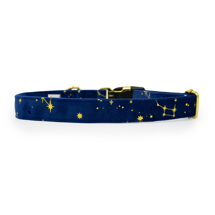 Sapphire Stars Velvet Collar