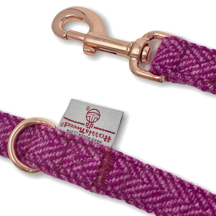 'Bella' Harris Tweed Dog Lead