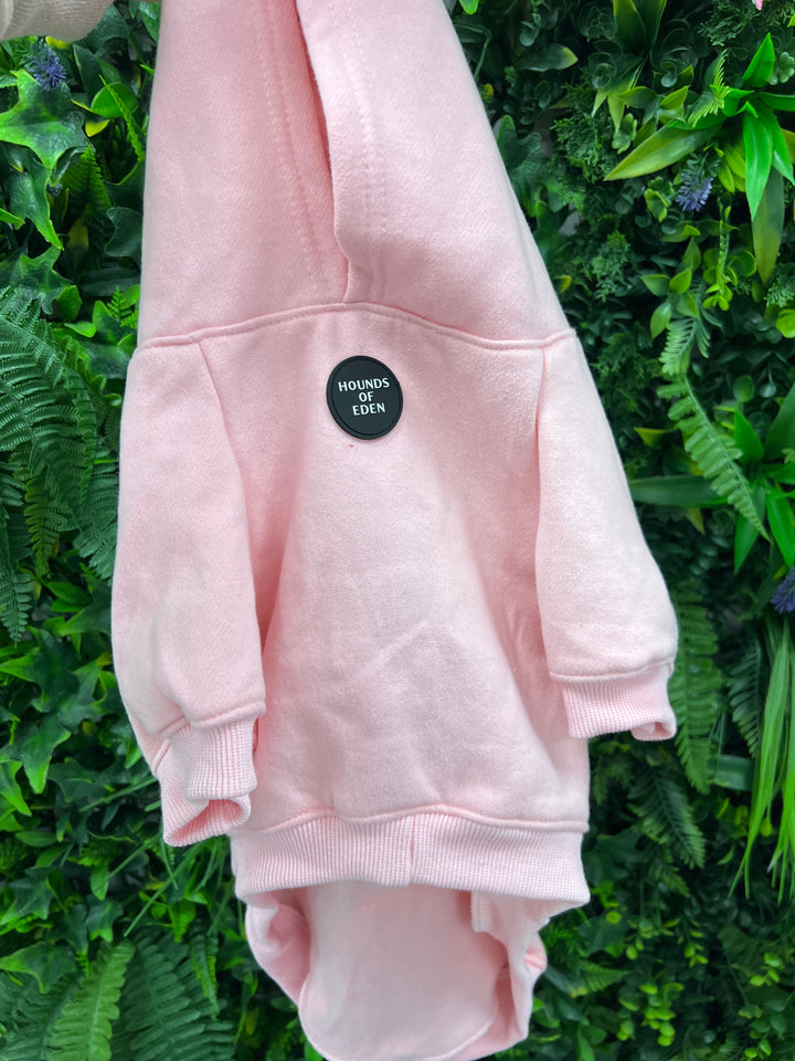 OUTLET- Dachshund Large Dog Hoodie, Pink