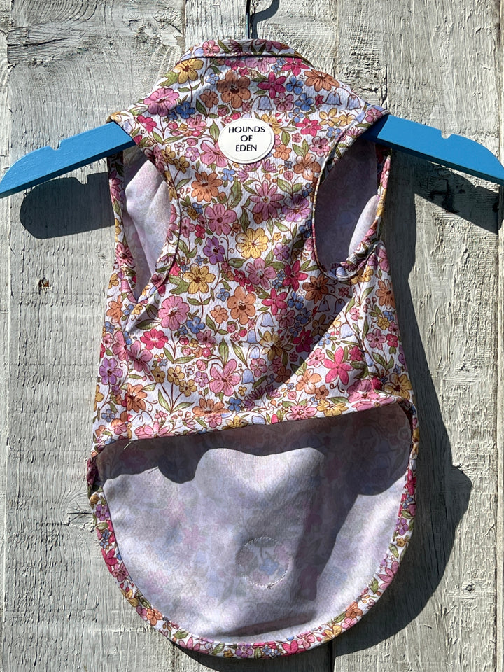 Pastal Petals Dog Cooling Vest