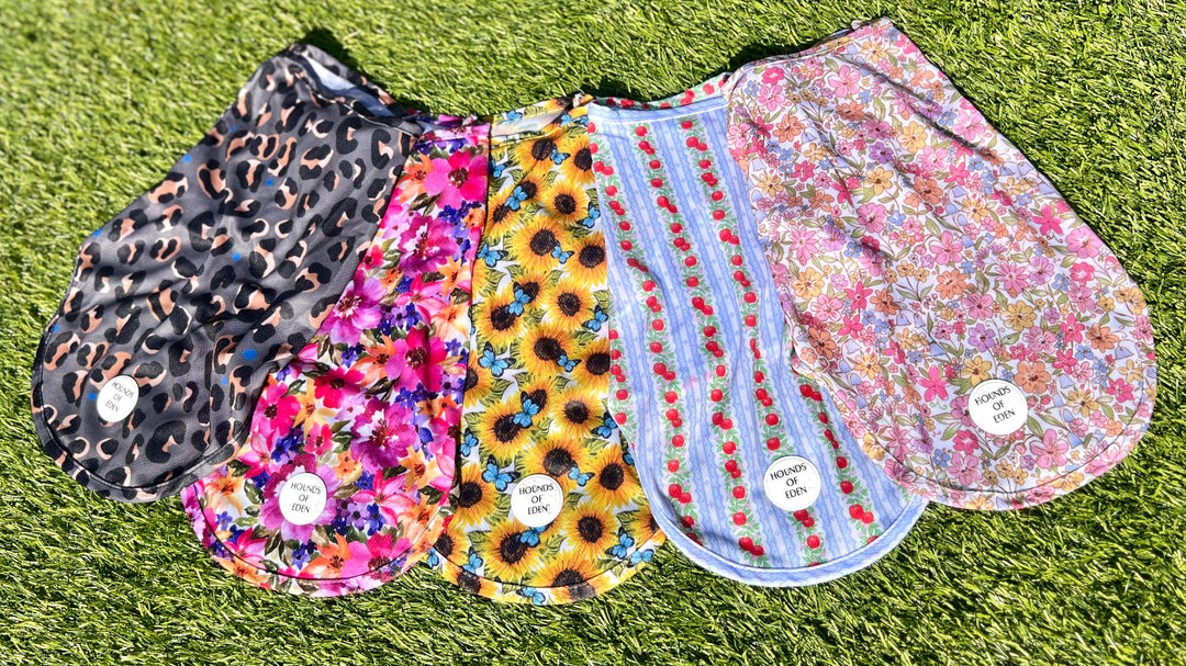 Steel Leopard Dog Cooling Vest