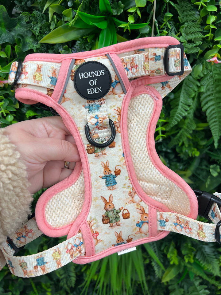 OUTLET- Bunny Tails size Small, Pink, Supaw Strong harness
