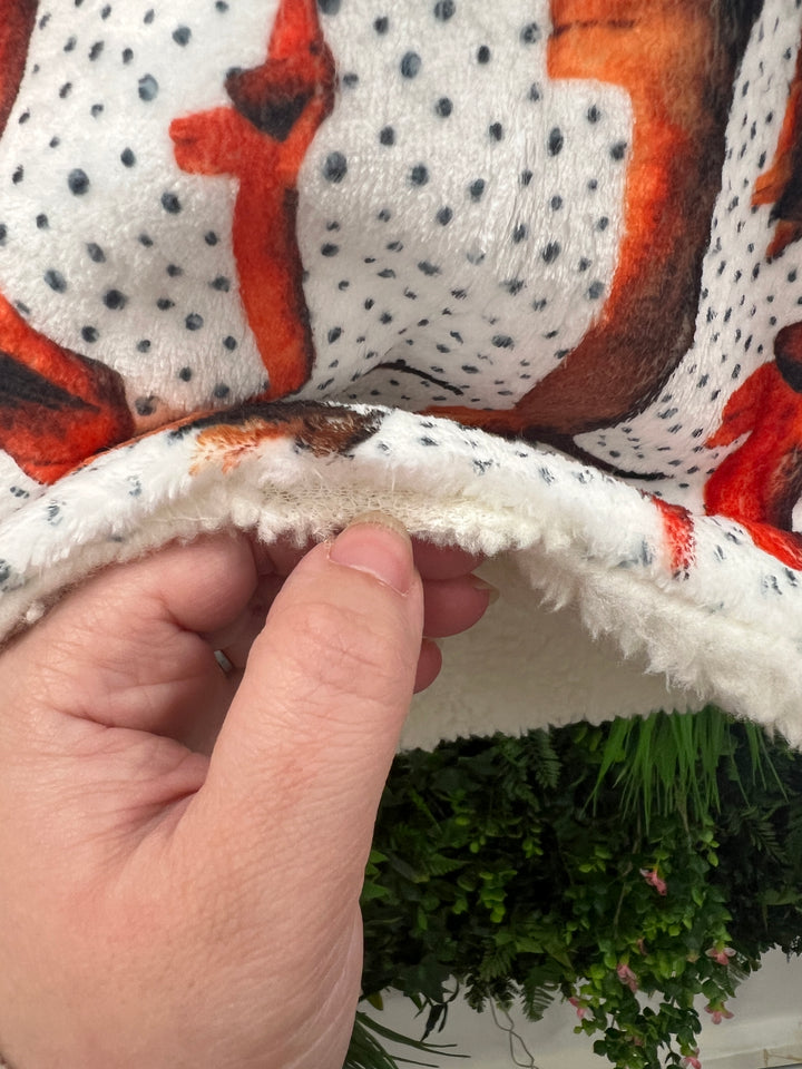 OUTLET- Sizzlin’ Sausages dog Snuggle Blanket