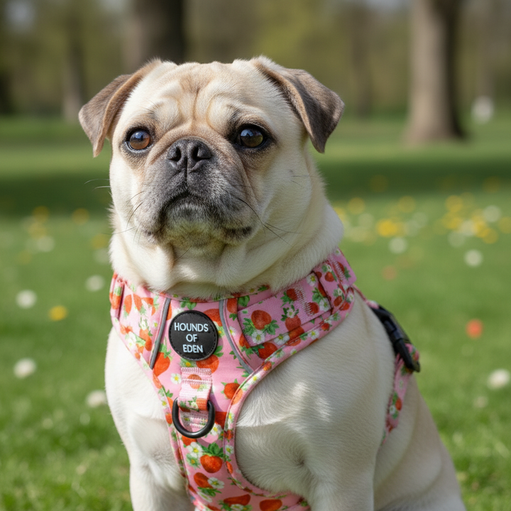 Arnés Supaw Strong Lite™ para perros Retro Bloom (XS-XL)