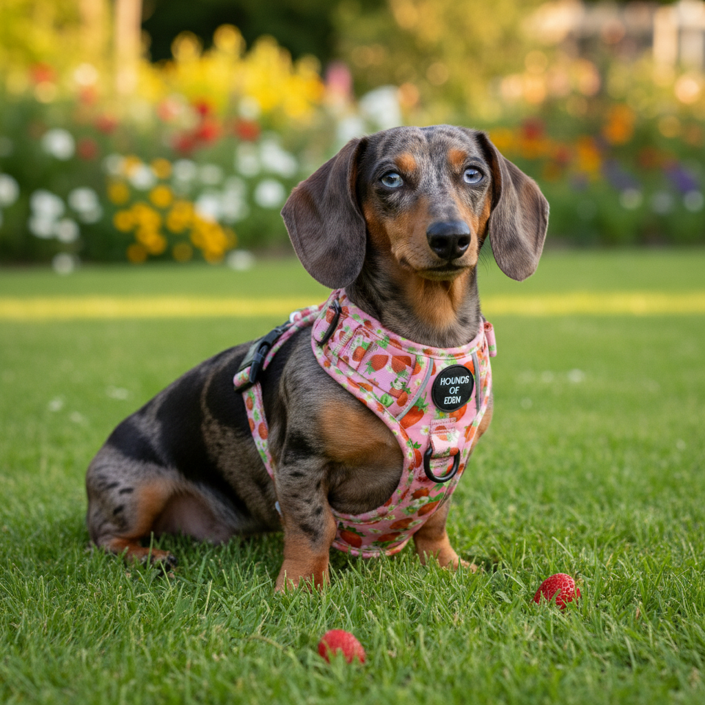 Arnés Supaw Strong Lite™ para perros Retro Bloom (XS-XL)