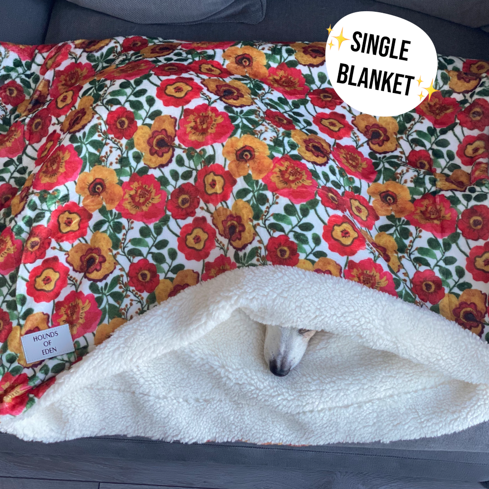 OUTLET - Steel Leopard Snuggle Blanket