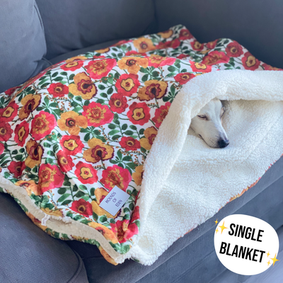 OUTLET - Steel Leopard Snuggle Blanket