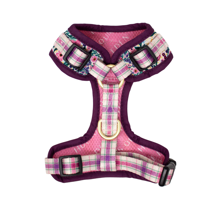 Patchy’s Plum Petals - Dog Harness (XXS-XS)