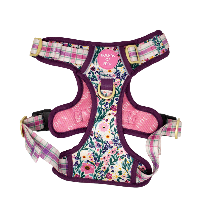 Patchy’s Plum Petals - Supaw Strong™ Dog Harness (XS-XL)