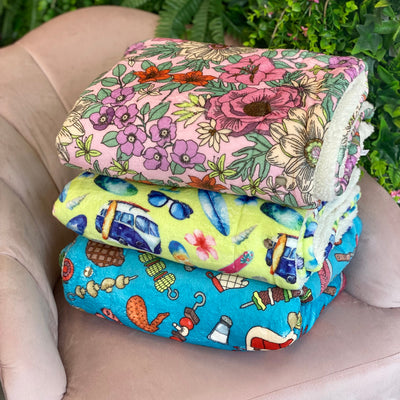 OUTLET - Wild Blossom - Dog Snuggle Blanket