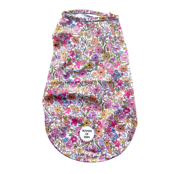 Pastal Petals Dog Cooling Vest