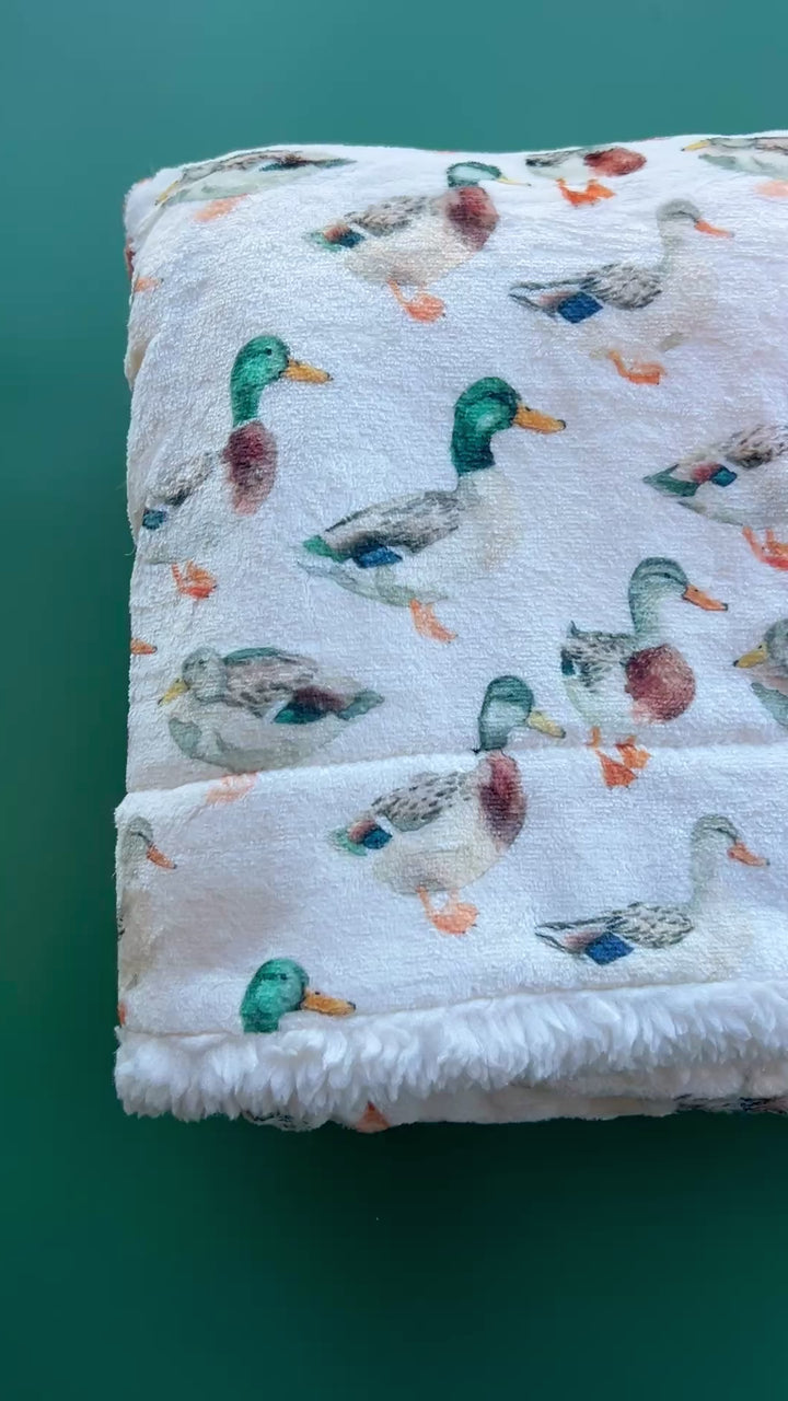 Puddle Ducks Snuggle Blanket