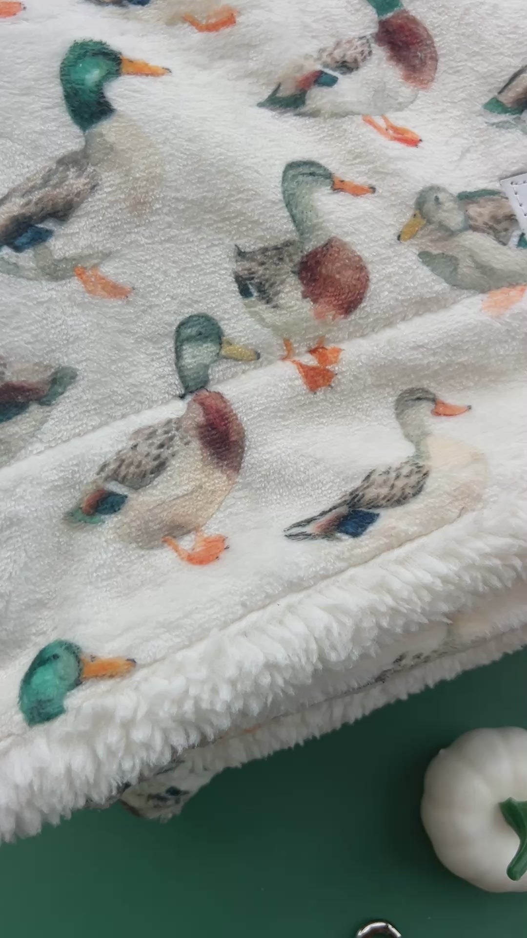 Puddle Ducks - Dog Collar + ID Tag Holder