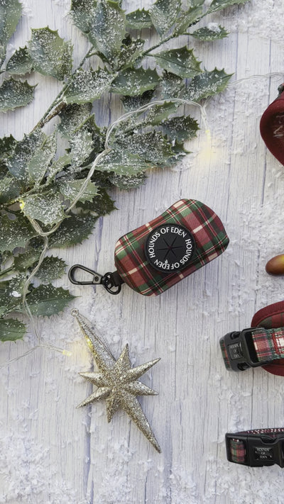 Tartan Me Up - Red & Cream Tartan Dog Snood