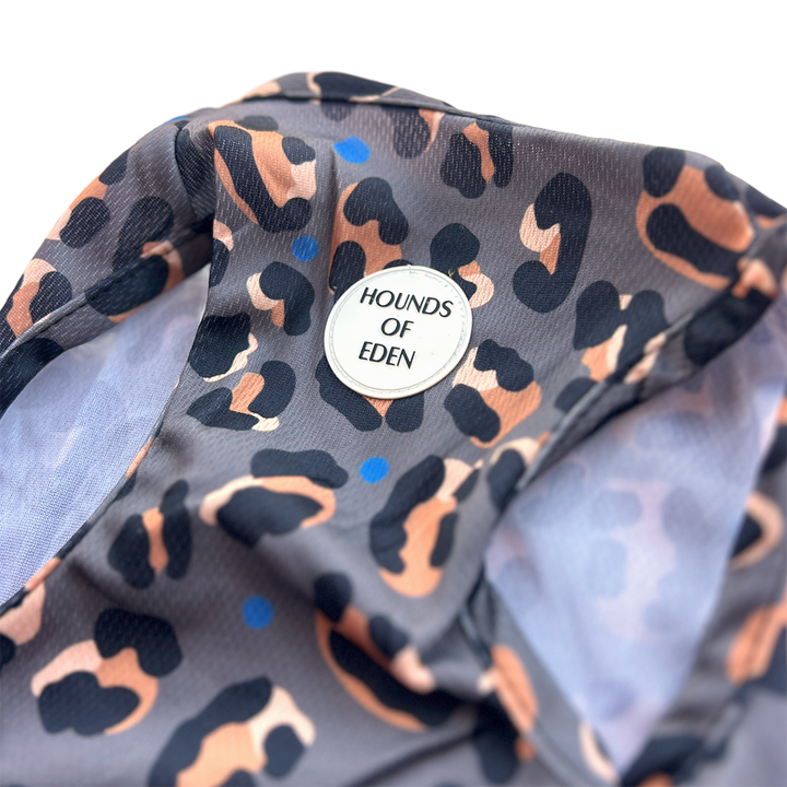 Steel Leopard Dog Cooling Vest