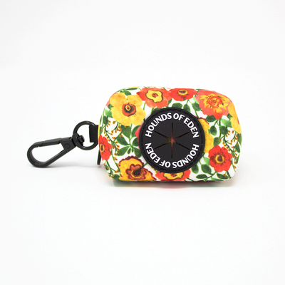 Autumn Blossom - Floral Poppy Dog Collar
