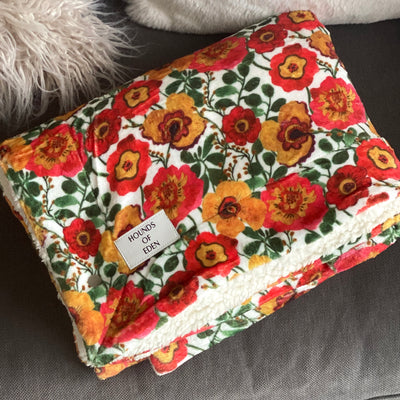 Autumn Blossom Snuggle Blanket- without Poppers