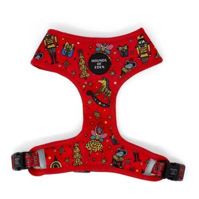 The Foxy Nutcracker - Christmas 'Jumper' Reversible Dog Harness