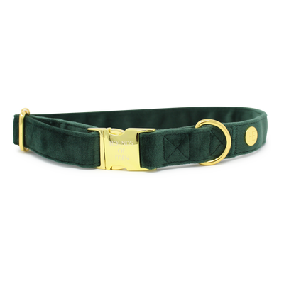 Olive Green Velvet Harness