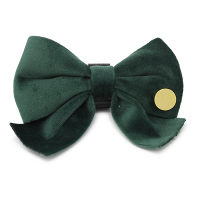 Olive Green Velvet Harness