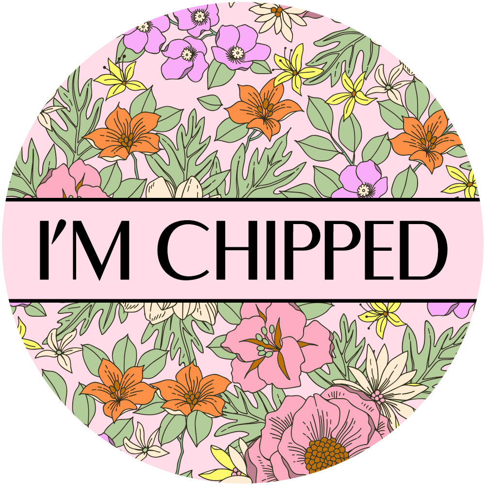 Wild Blossom Pet Tag