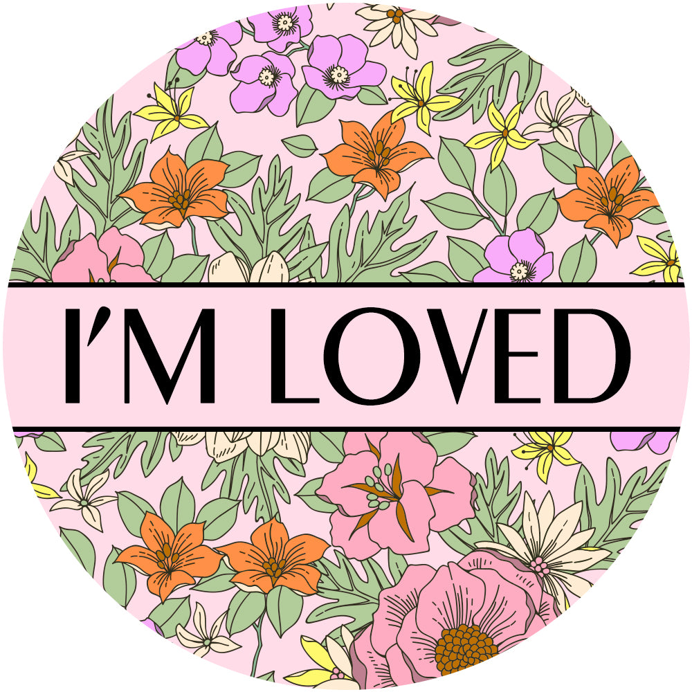 Wild Blossom Pet Tag