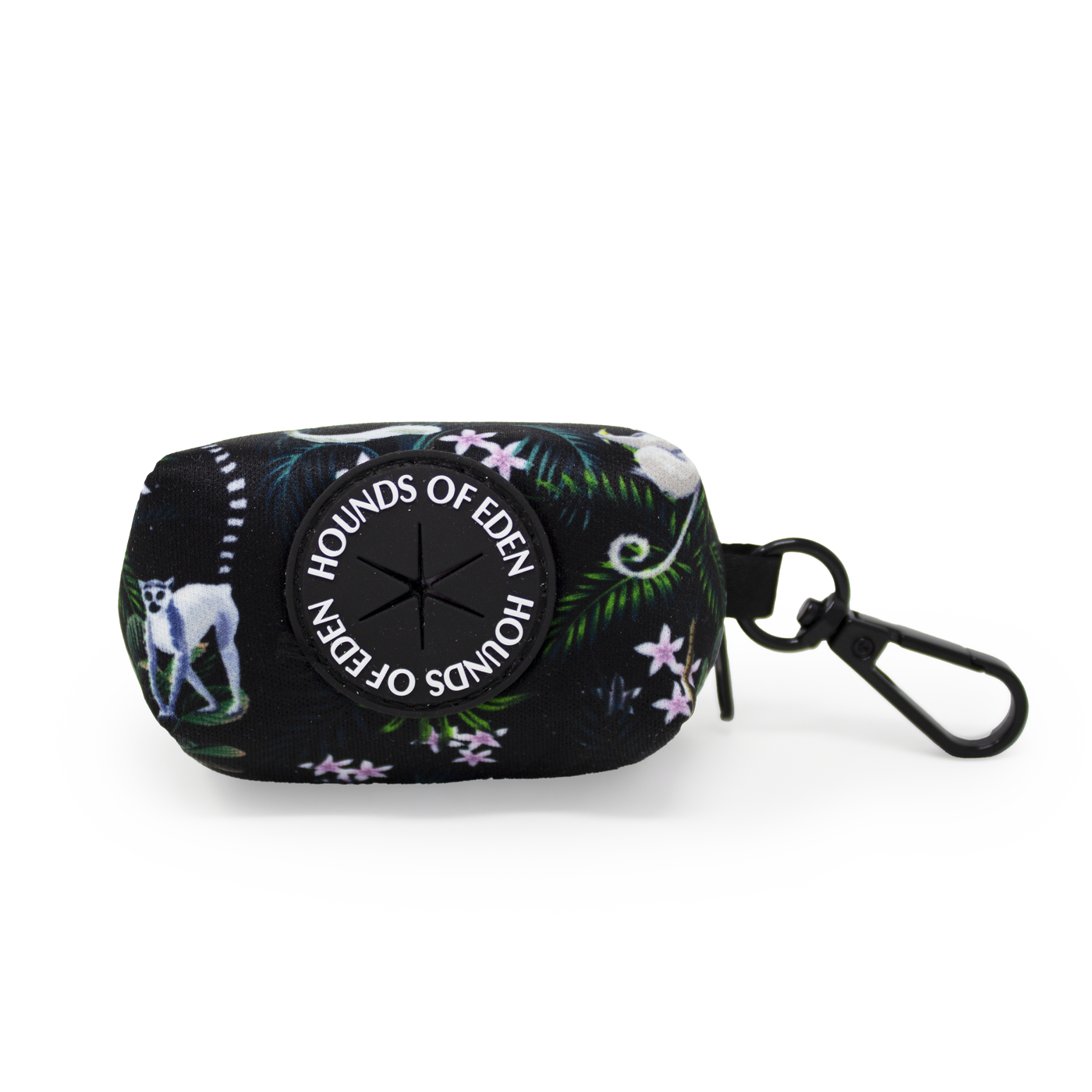 Midnight Madagascar Design Poop Bag Holder