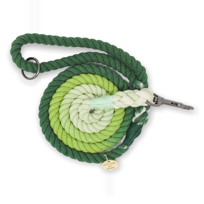Ferntastic - Green Ombre Rope Lead