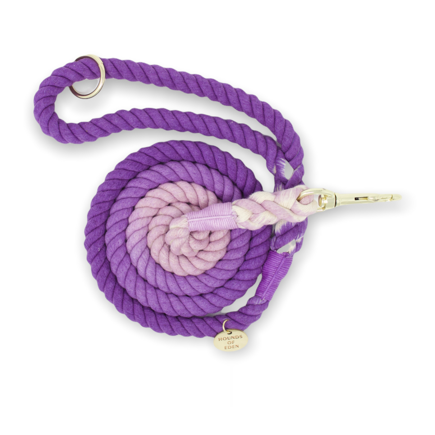 Molly - Purple Ombre Rope Lead