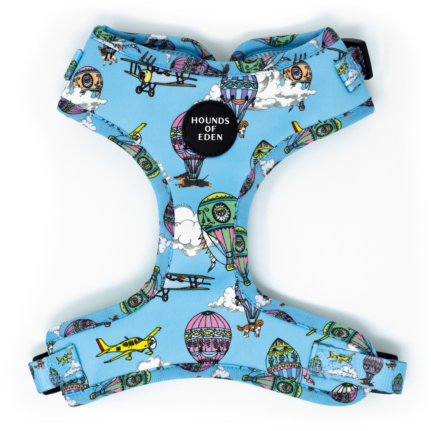 'Up, Pupilot up!' - Hot air Balloon + Plane Dog Harness