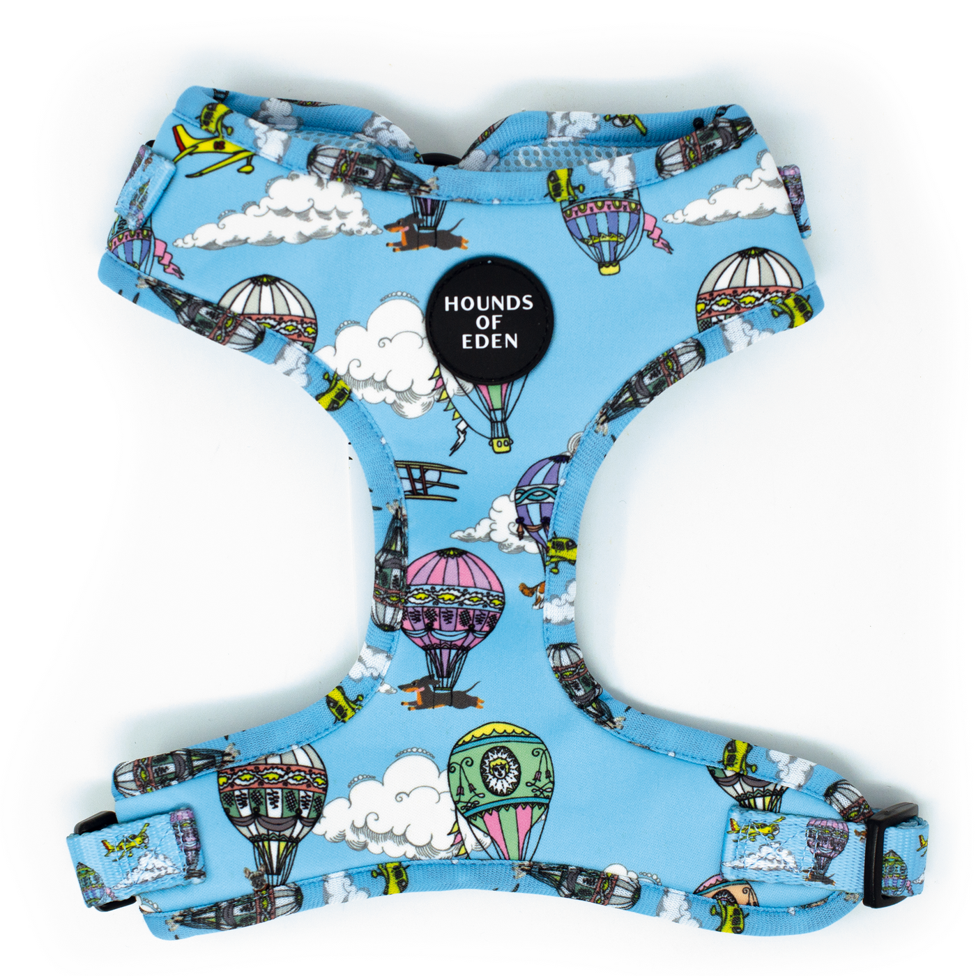 'Up, Pupilot up!' - Hot air Balloon + Plane Dog Harness