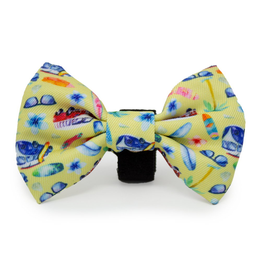 Surf's Up! - Dog Bow Tie