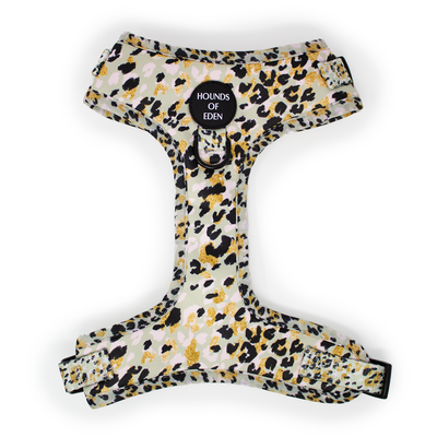 Sage Leopard Design Dog Collar