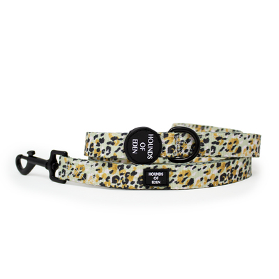 Sage Leopard Design Dog Harness