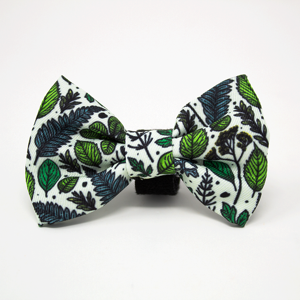 Ferntastic - Green Botanical Dog Collar