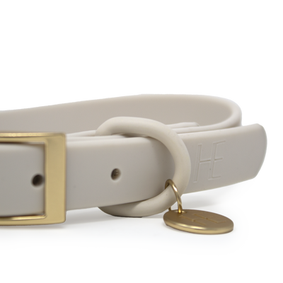 Oatmeal Latte 'All Weather' Dog Collar