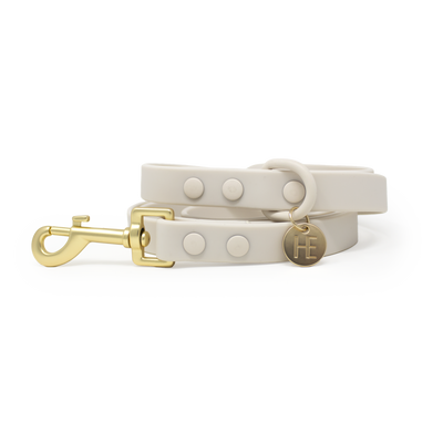 Oatmeal Latte 'All Weather' Dog Collar