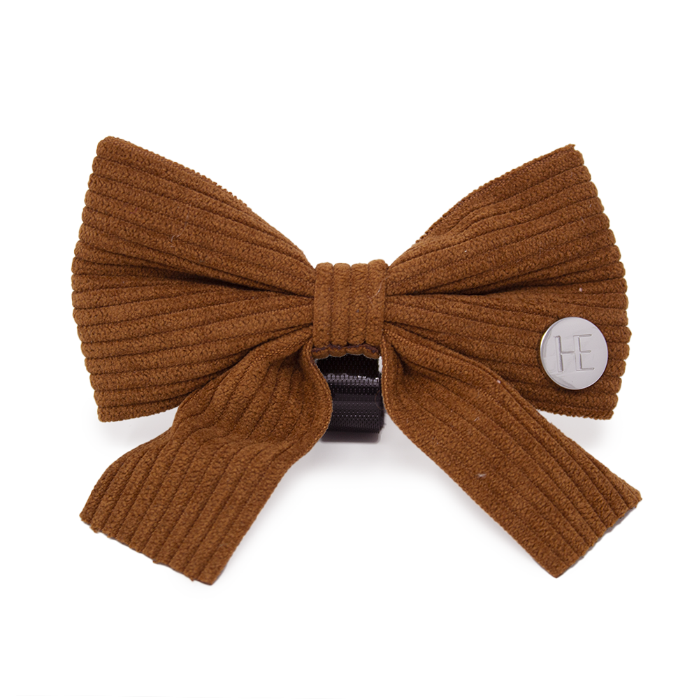 Choca Mocha - Brown Corduroy Sailor Bow Tie