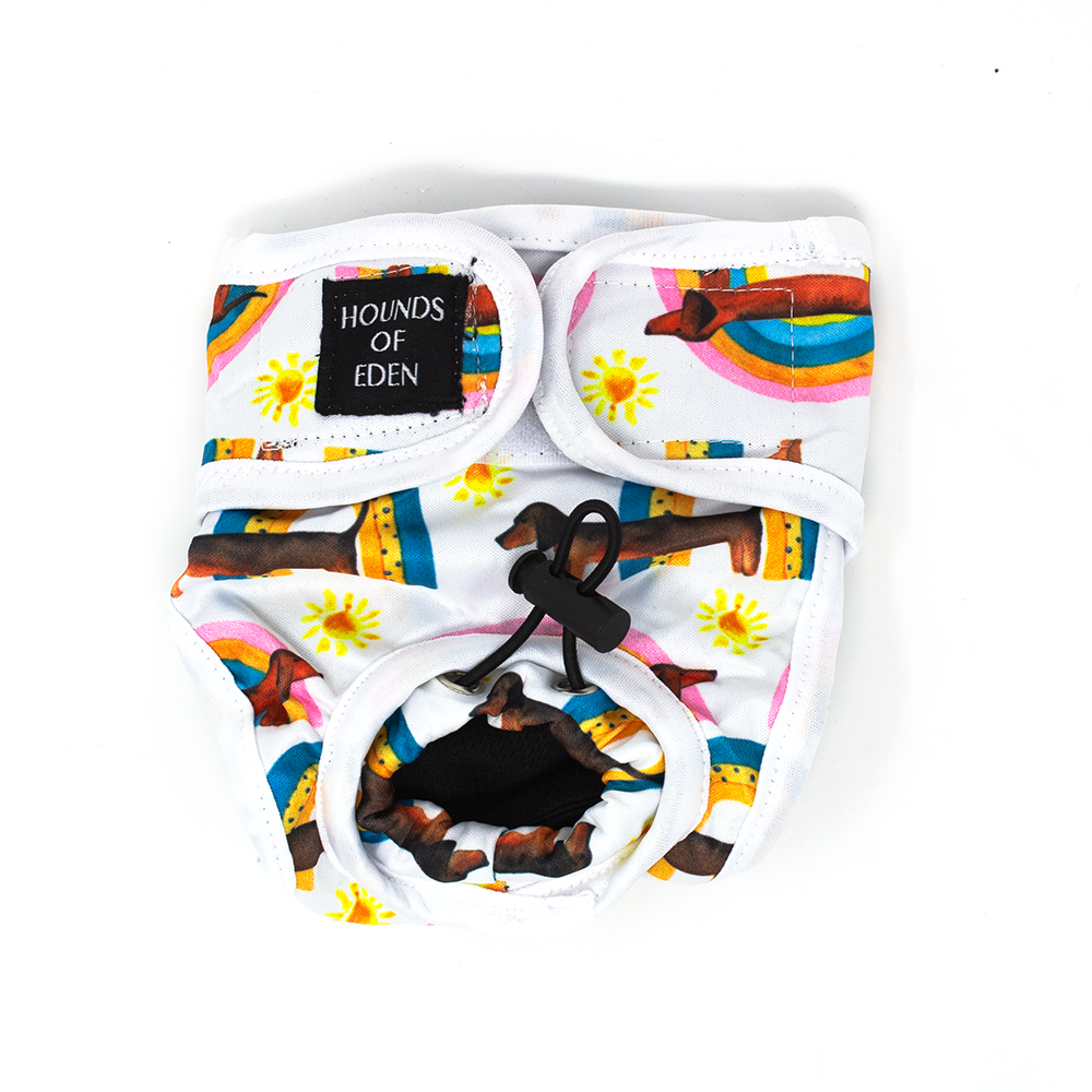 'Sizzlin’ Sausages' - Dog Season Hygiene Panties