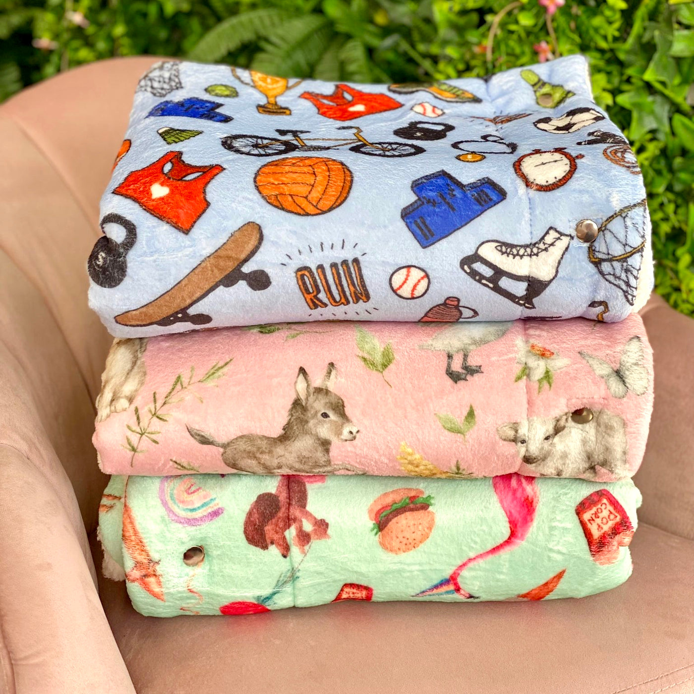 OUTLET - Spring Babies Dog Snuggle Blanket