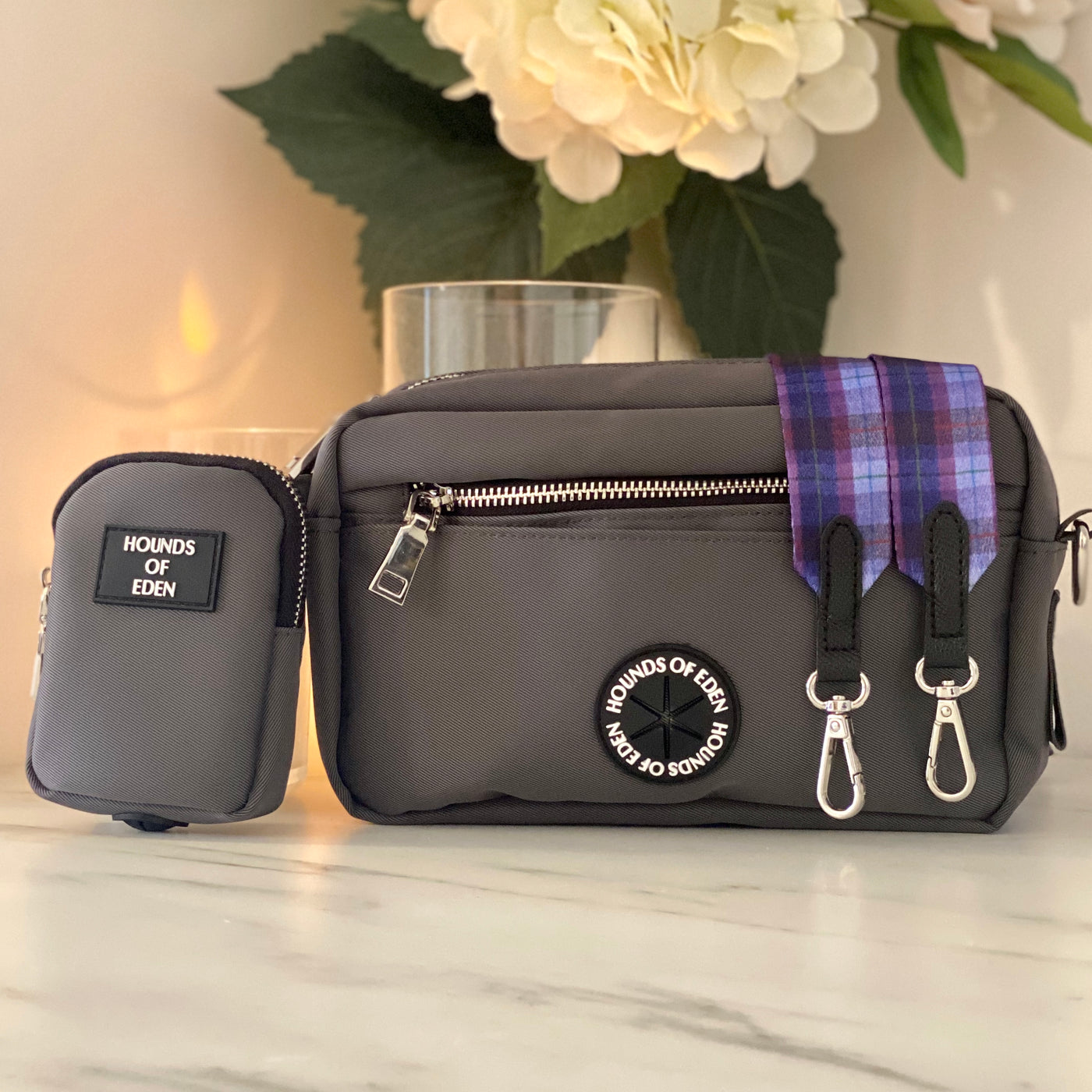 Ulti-Mate Dog Walking Bag - Grey