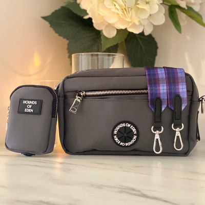 Ulti-Mate Dog Walking Bag - Grey