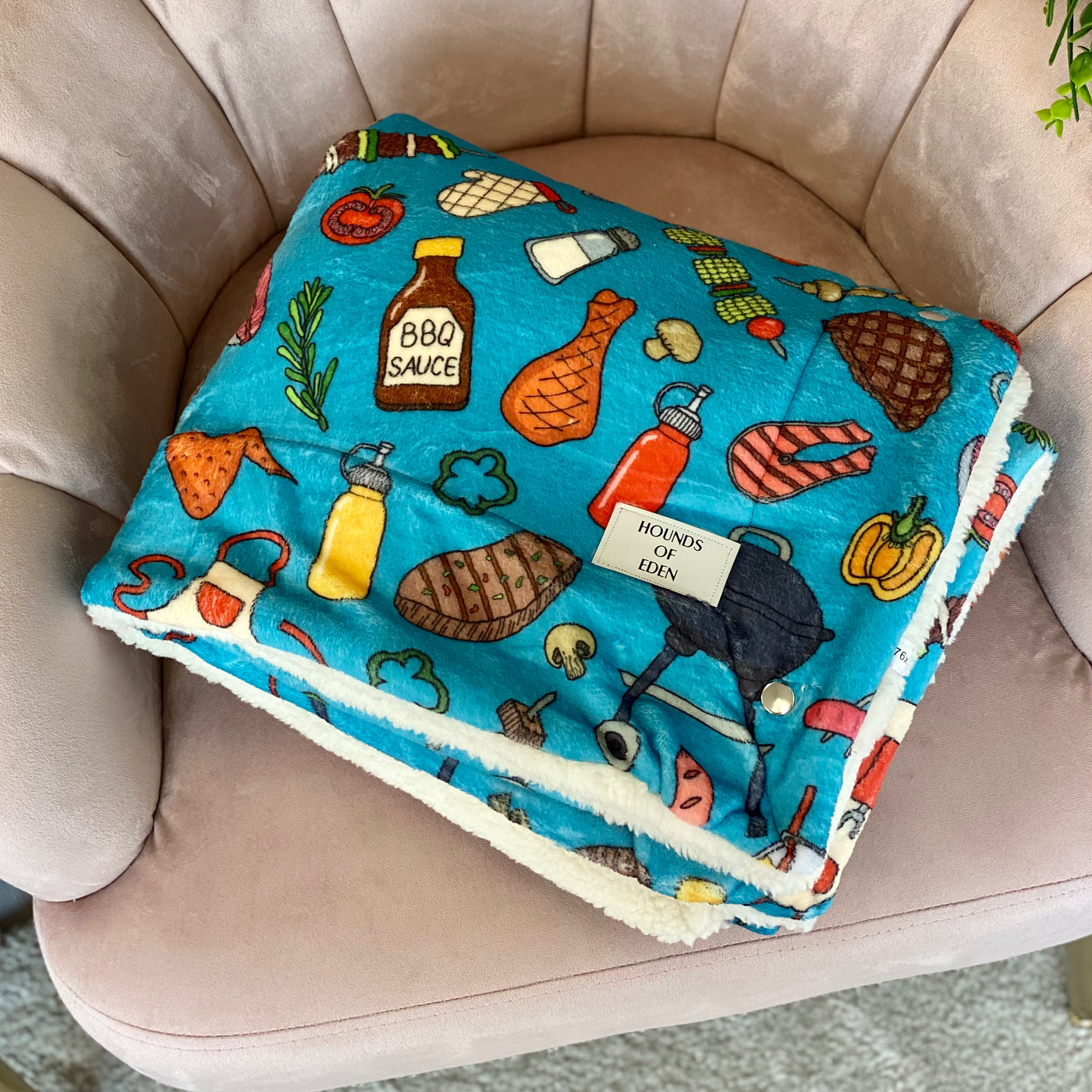 Grill 'n' Chill Dog Snuggle Blanket