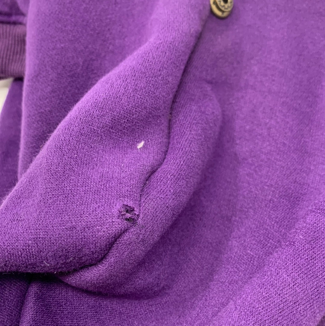 OUTLET-LARGE PURPLE DOG HOODIE-0160