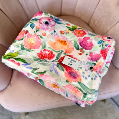 OUTLET - Ziggy's Secret Garden Dog Snuggle Blanket